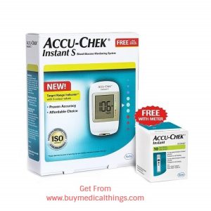 Accu Check Glucometer With Strips