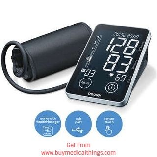beurer touch screen blood pressure machine