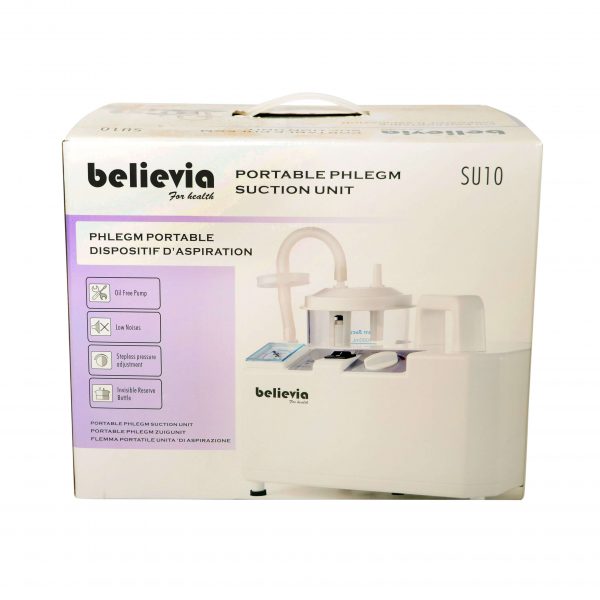 believia portable suction machine