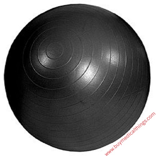 Black 85cm gym ball