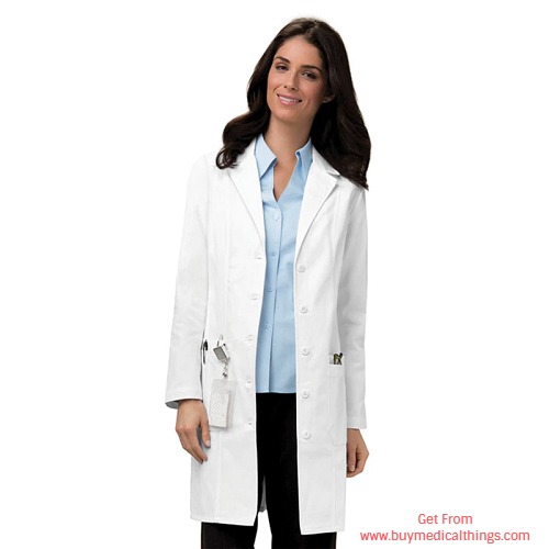 female lab coat
