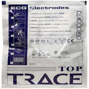 ECG Chest Electrodes For Child Top Trace